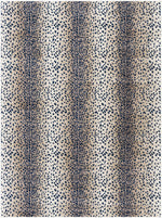 Pointblank Tan & Navy Leopard Print Area Rug