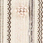 Lenorah Pink&White Textured Throw Pillow - Clearance