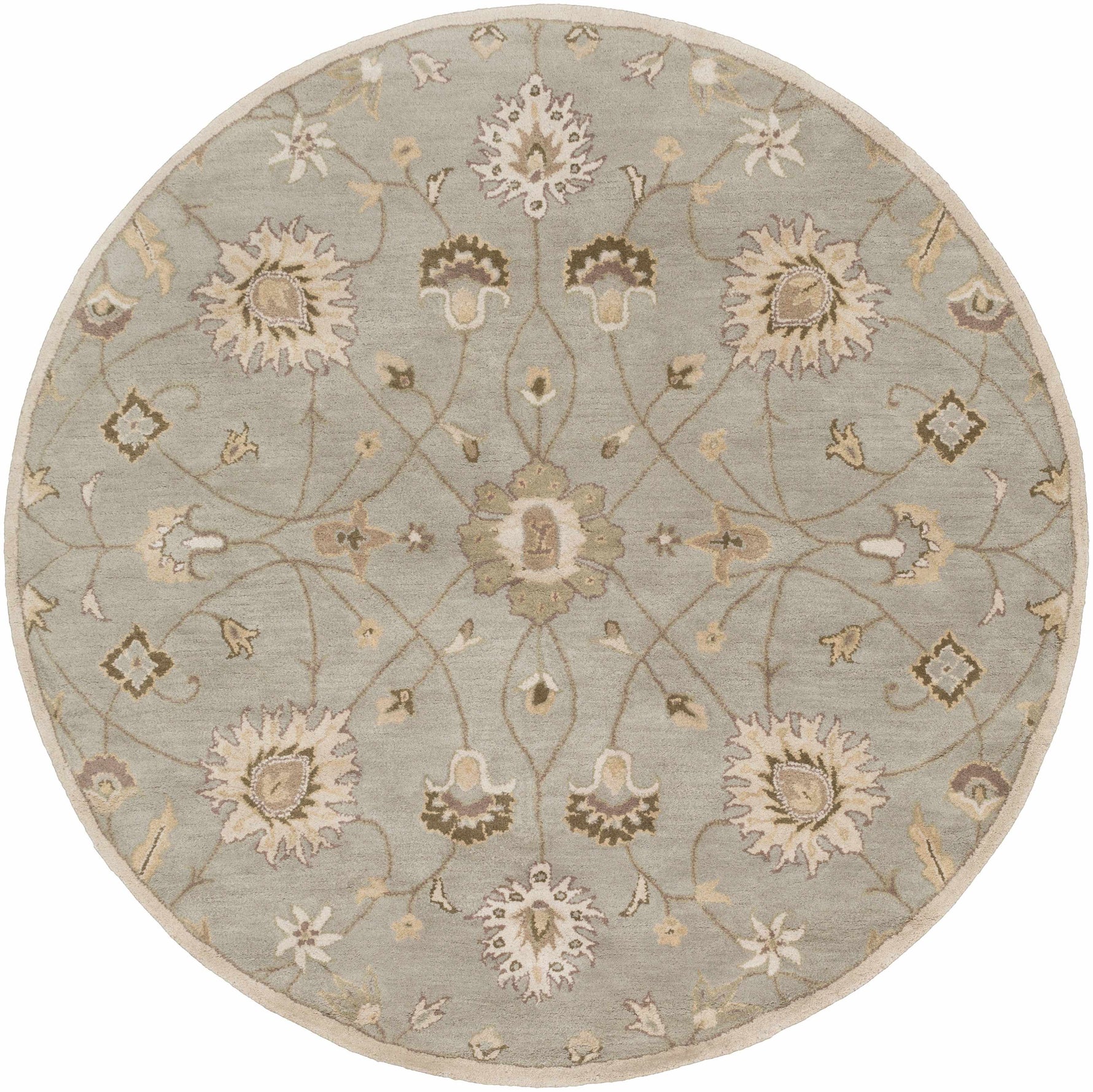 Logville Hand Tufted Light Olive 1121 Area Rug