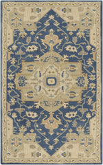 Broomfield 1145 Hand Tufted Blue Wool Rug