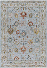 Luklukan Oushak Style Floral Rug