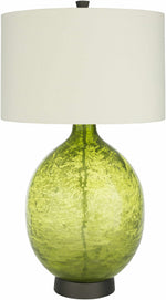 Westview Lime Green Glass Table Lamp - Clearance