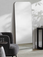 Lavezzola Metallic Silver Mirror - Clearance