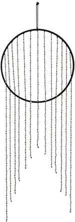 Malacampa Black Beaded Wall Hanging - Clearance