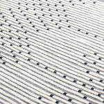 Mansura Gray and White Patterned Wall Hanging