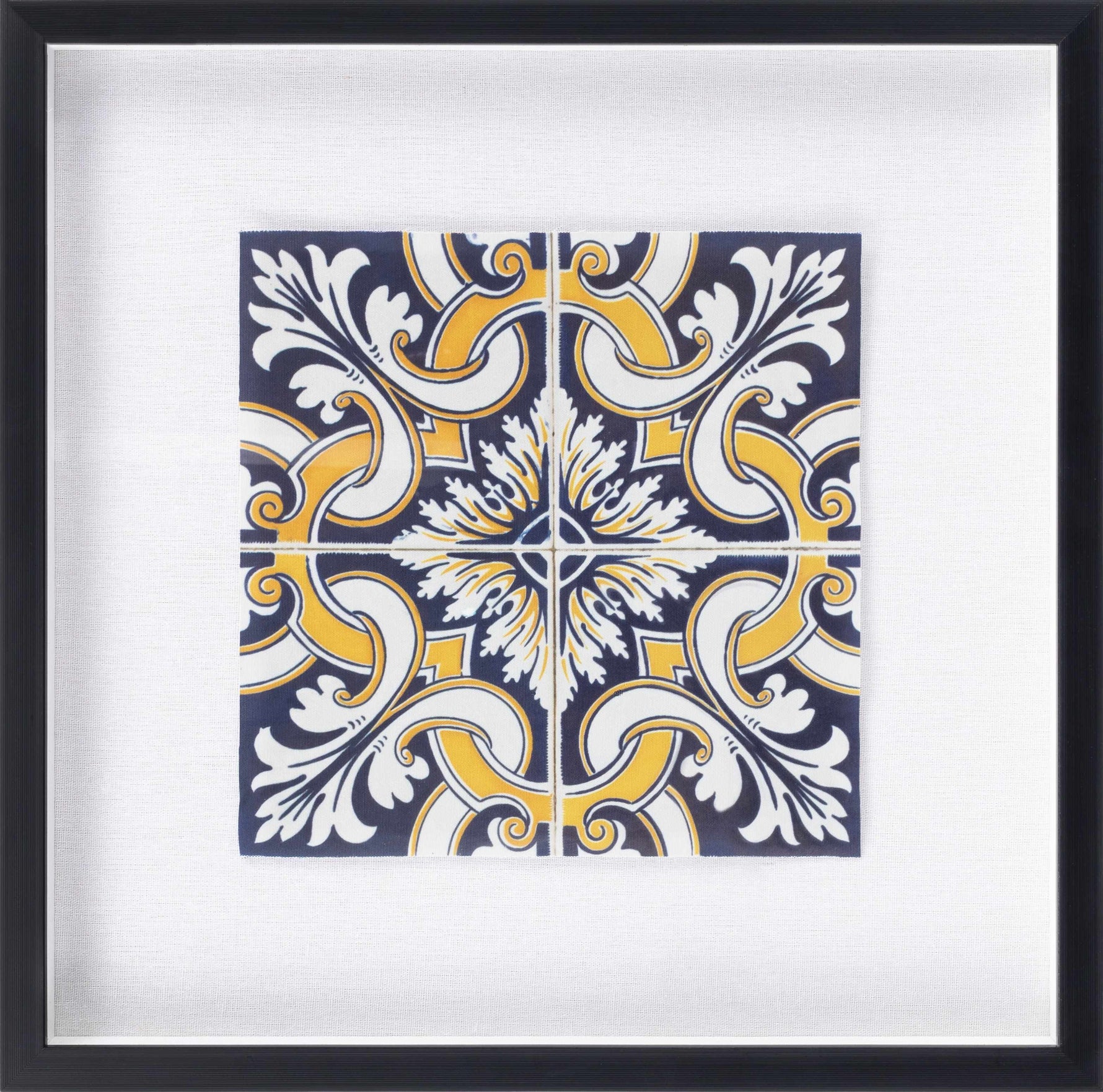 Mazgirt Majestic Black Frame Wall Art Piece - Clearance