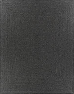 Black Braided Faux Jute Outdoor Rug