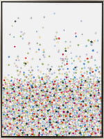 Nelse Multicolor Polka Dot Pattern Wall Art - Clearance