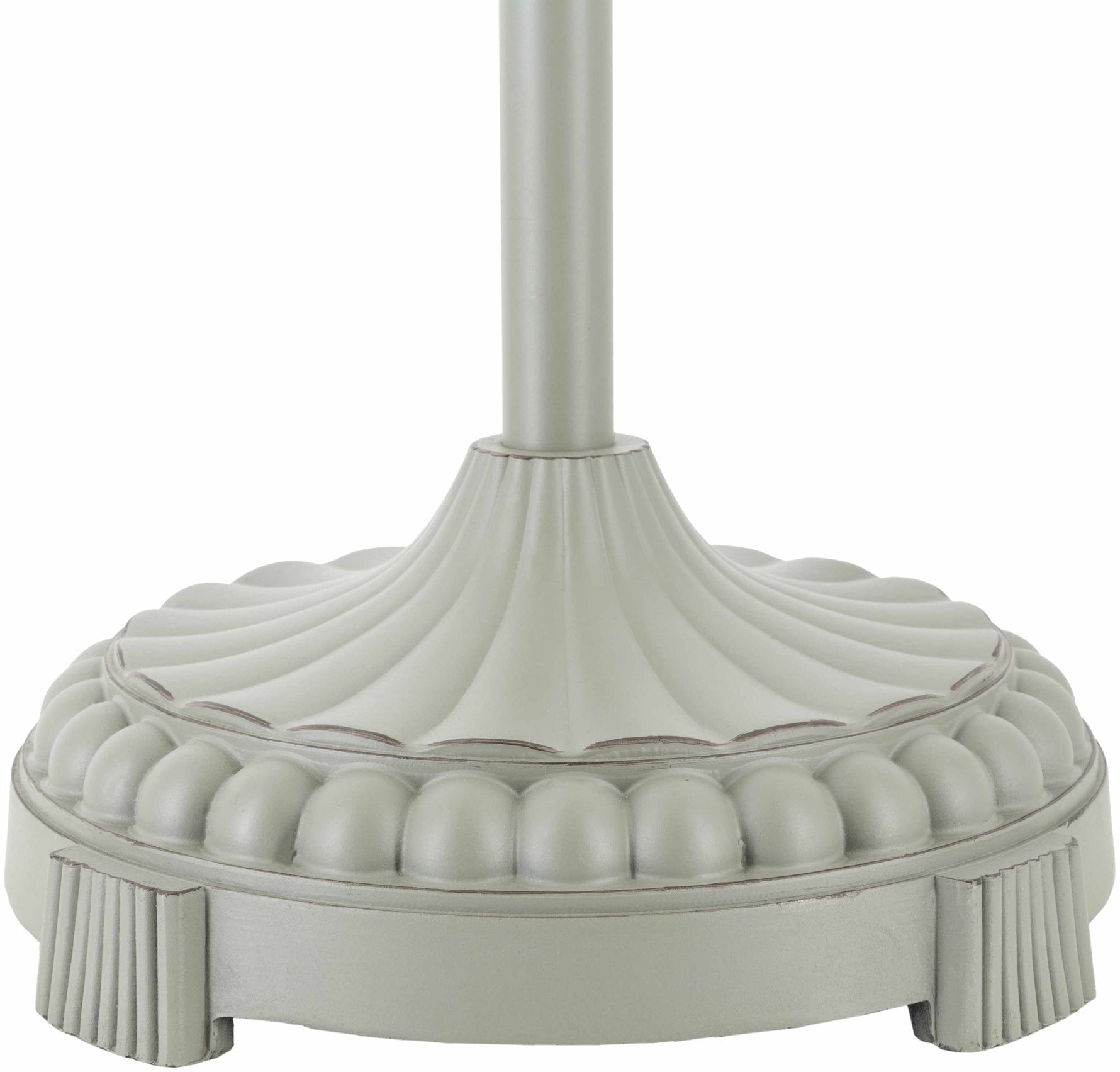 Nelspruit Gray Resin Floor Lamp - Clearance