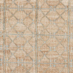 Rice Dusty Sage Fringed Jute Carpet