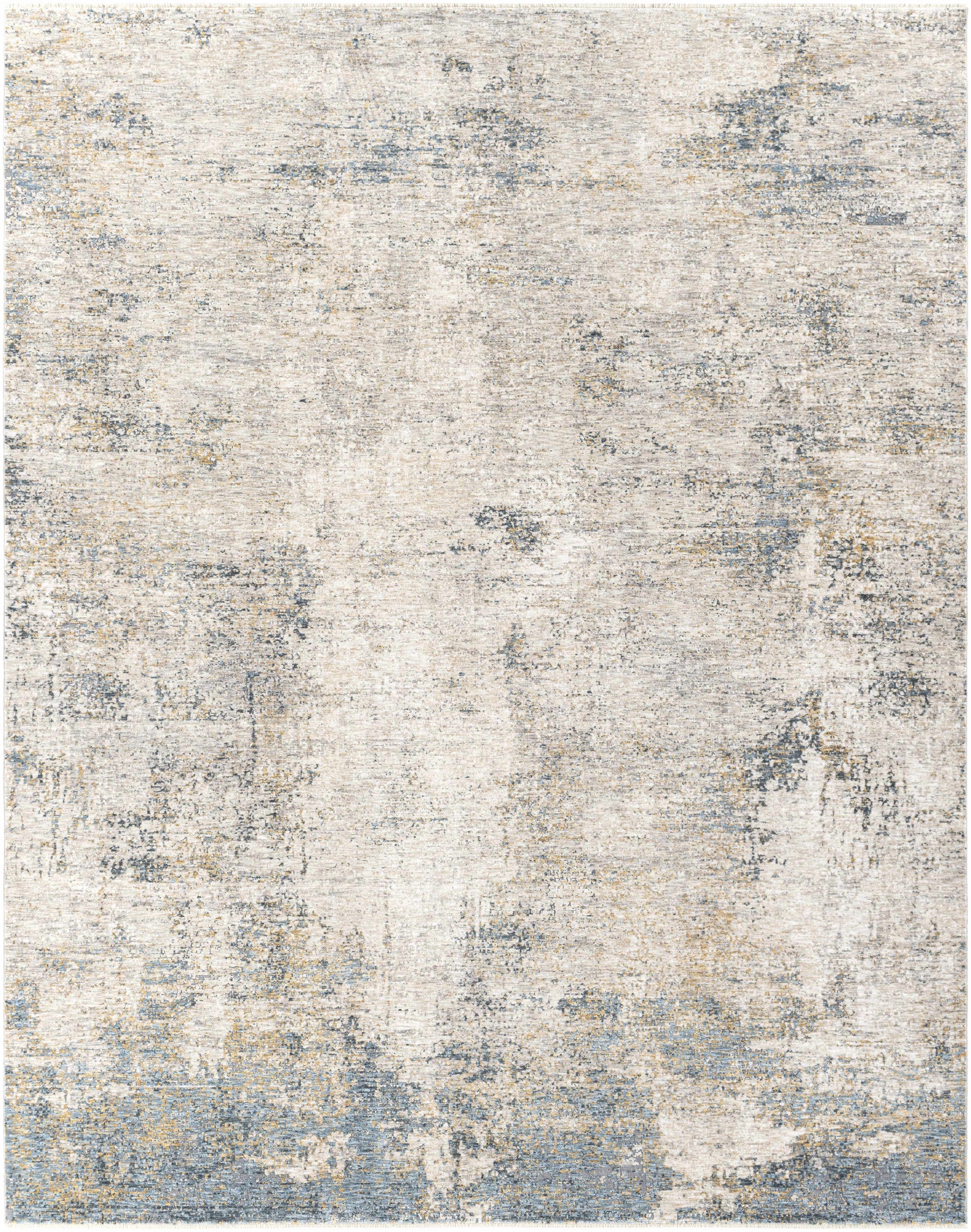 Odell Abstract Luxe Fringe Rug - Clearance