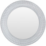 Polverigi Round White Mirror - Clearance