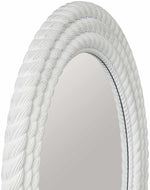Polverigi Round White Mirror - Clearance
