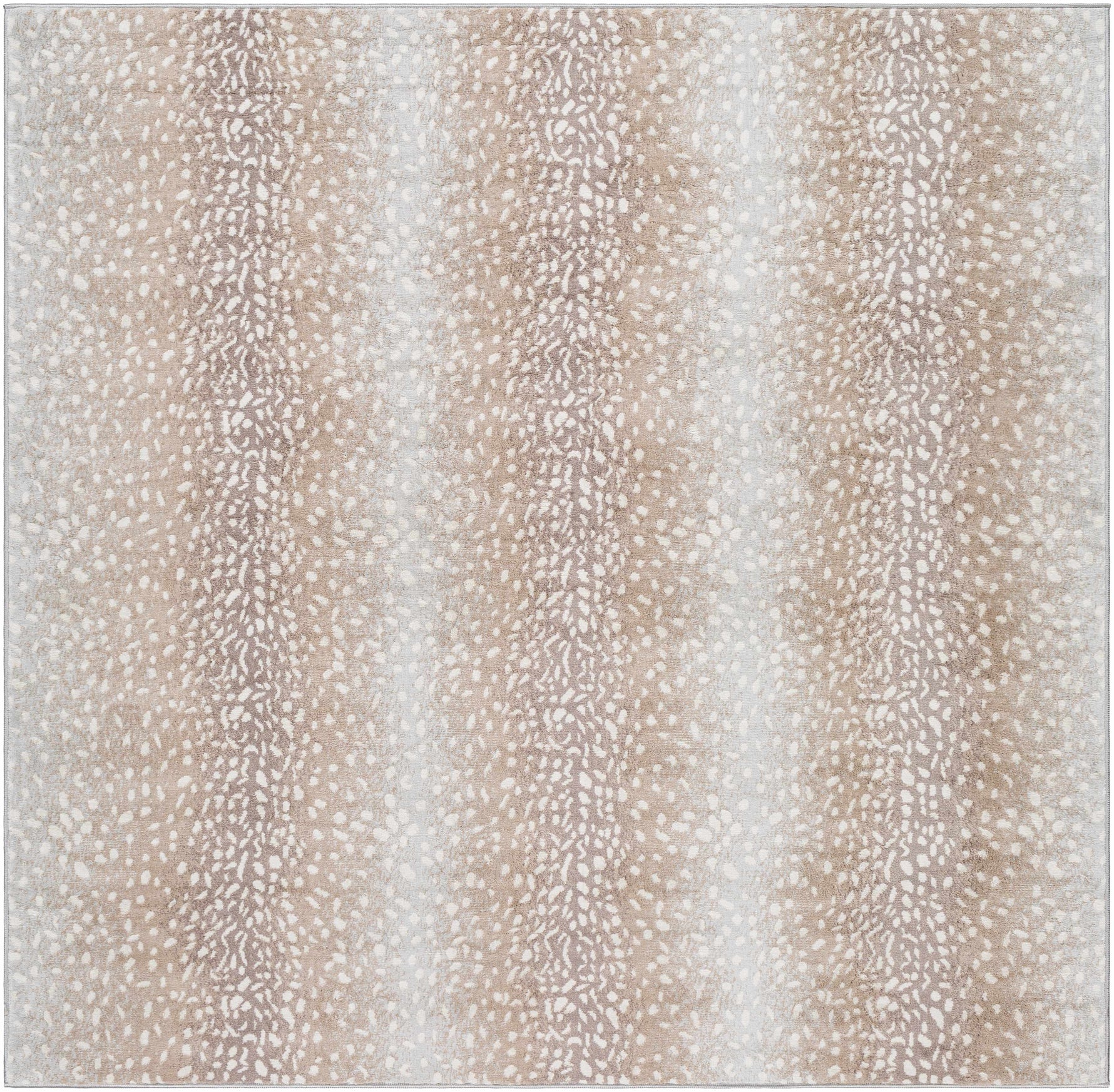 Pointblank Tan Leopard Print Rug