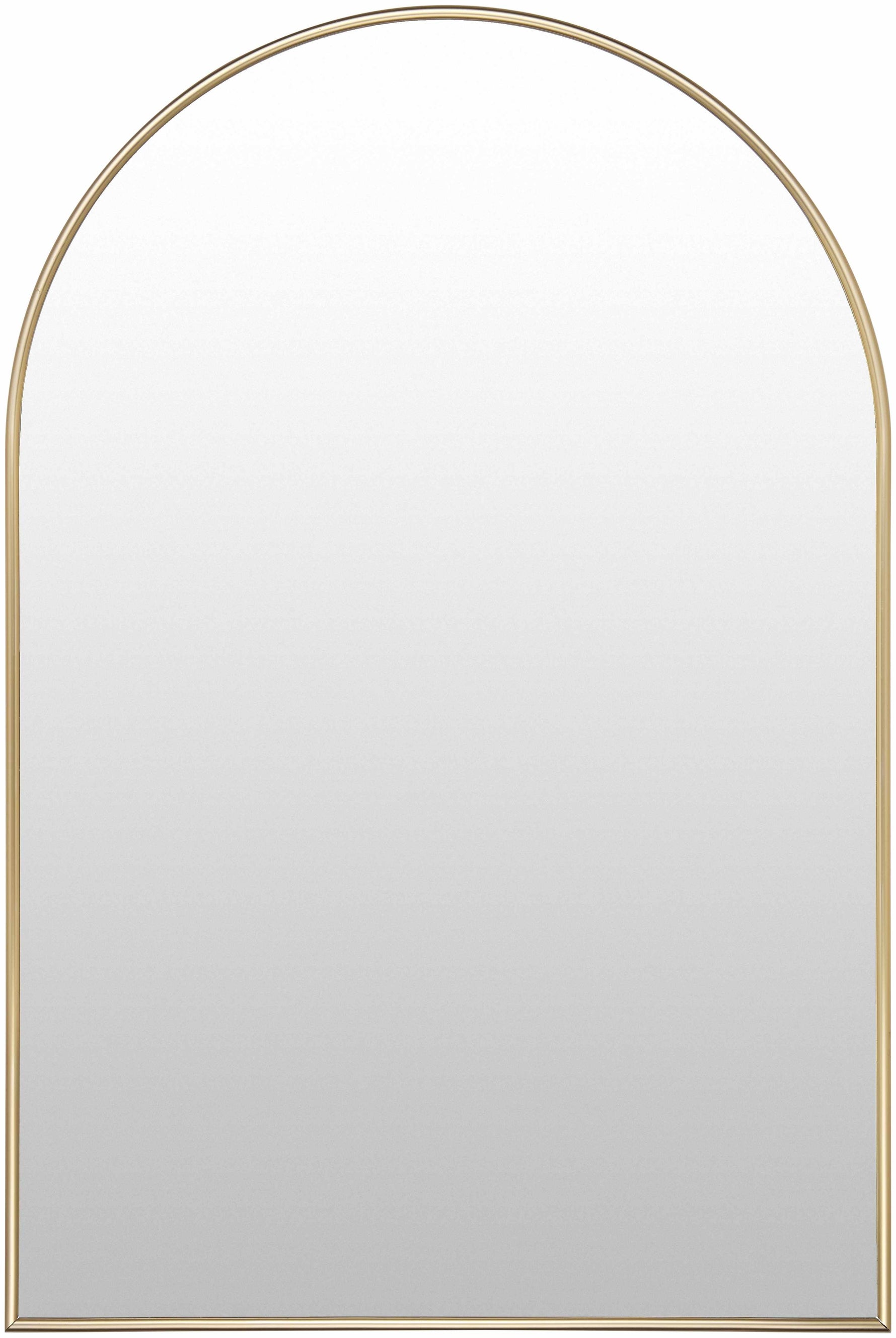 Purullena Oval Gold Mirror - Clearance