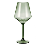 Saint Tropez Acrylic Stemmed Wine Glassware, Set of 2