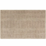 Washable Handmade Wool Rug - Brown - Clearance