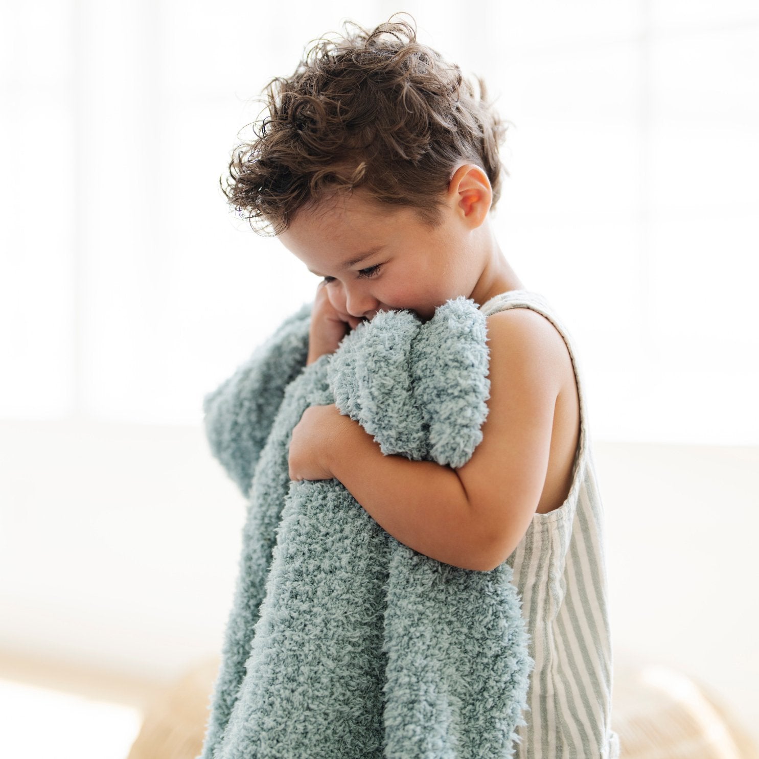 Ribbed Bamboni® Receiving Blanket 30x40 Inch Microfiber