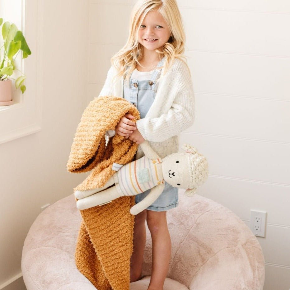 Ribbed Bamboni® Toddler Blanket