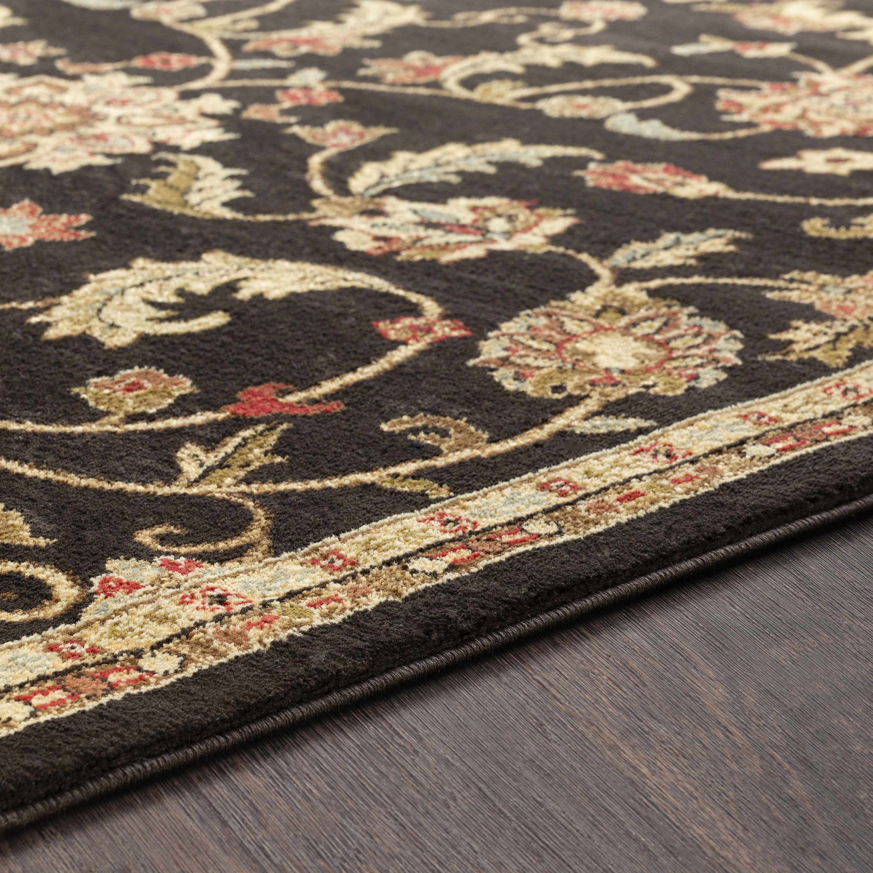 Salona Luxe Black Rug