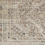 Barny Beige Flat Pile Washable Rug