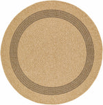 Andie Bordered Faux Jute Outdoor Rug - Clearance