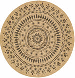 Beata Round Faux Jute Outdoor Rug - Clearance