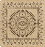 Beata Round Faux Jute Outdoor Rug - Clearance