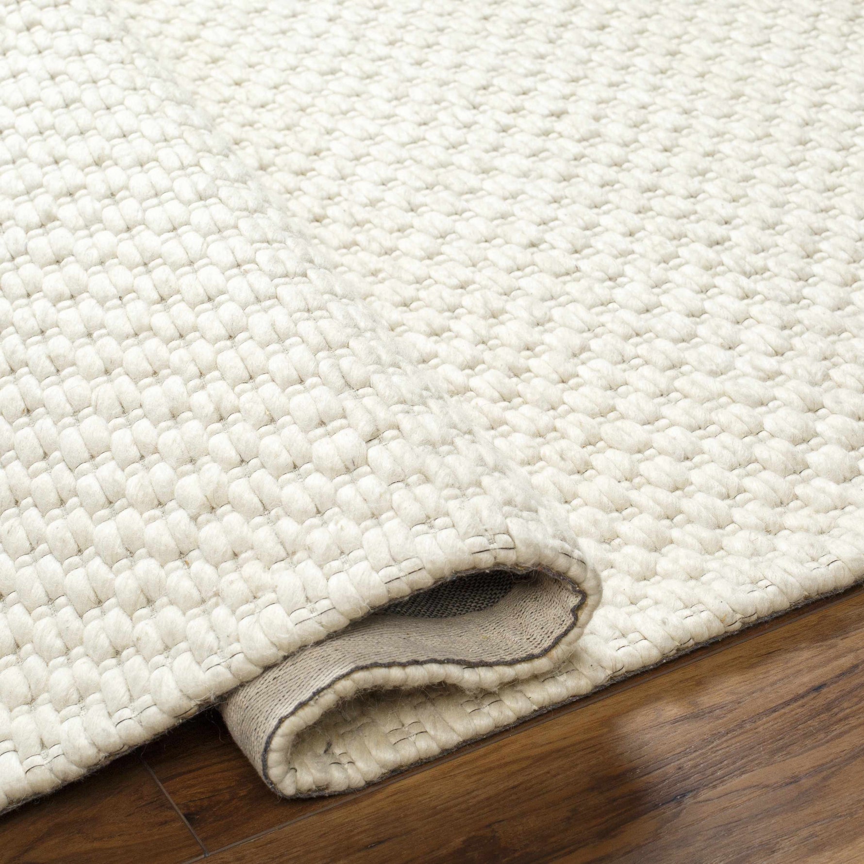 Kassa Cream Hand Woven Area Rug - Clearance