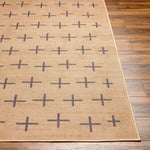 Haimi Black Washable Jutely Rug - Clearance