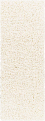 Siari Solid Cream Plush Rug