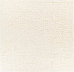 Siari Solid Cream Plush Rug