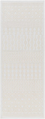 Drago White Washable Area Rug