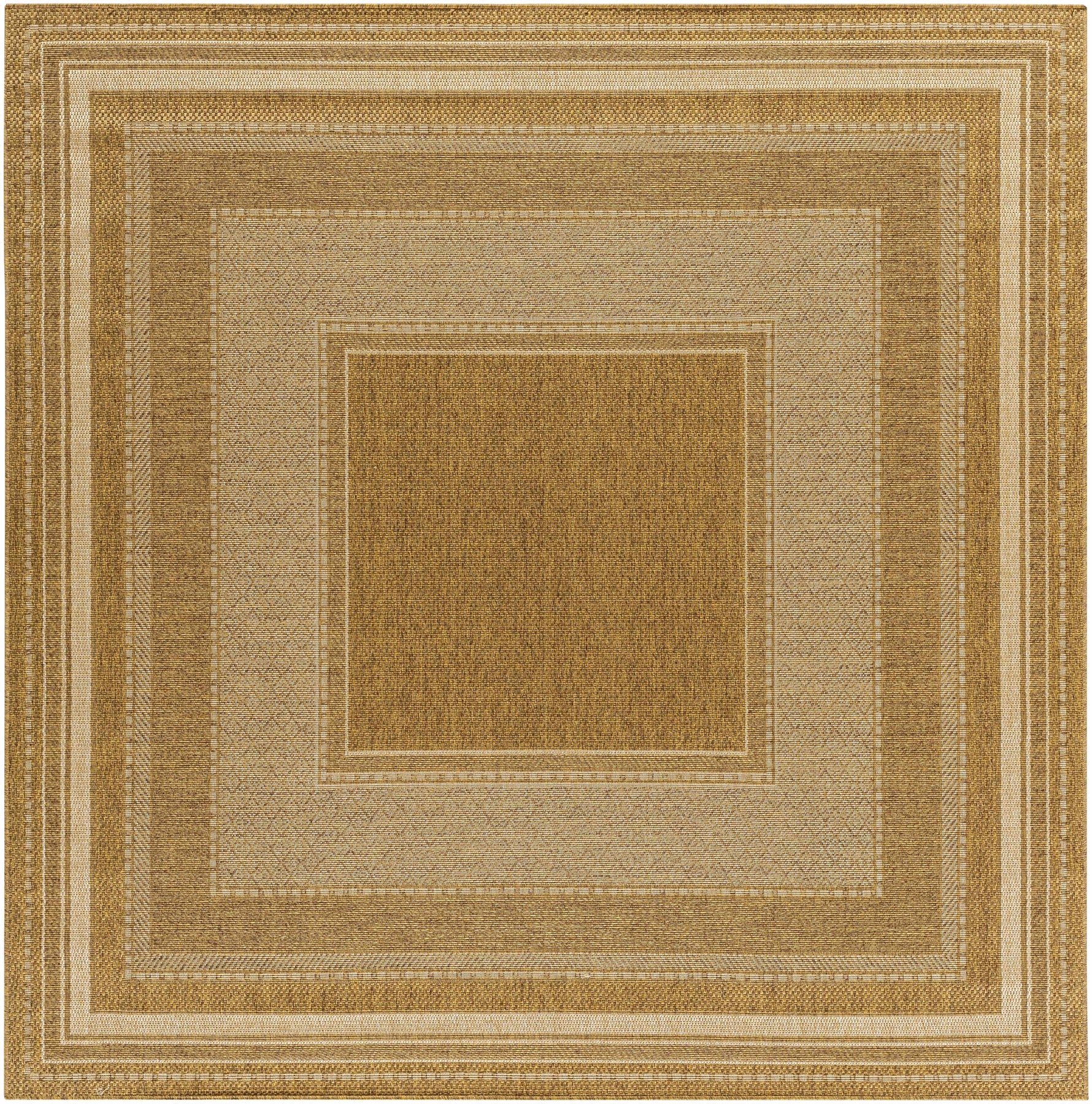Chael Flatweave Faux Jute Outdoor Rug