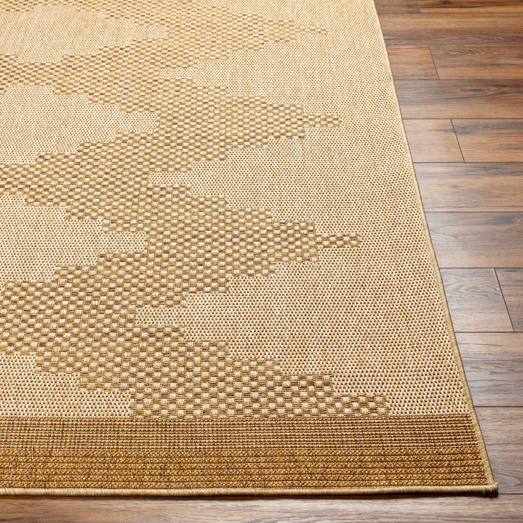 Colum Flatweave Faux Jute Outdoor Rug