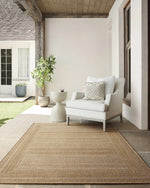 Freja Flatweave Faux Jute Outdoor Rug