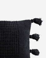 Braided Pom Pom Lumbar Pillow