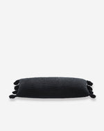 Braided Pom Pom Lumbar Pillow