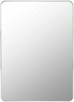 Sustinente Silver Gray Carved Mirror