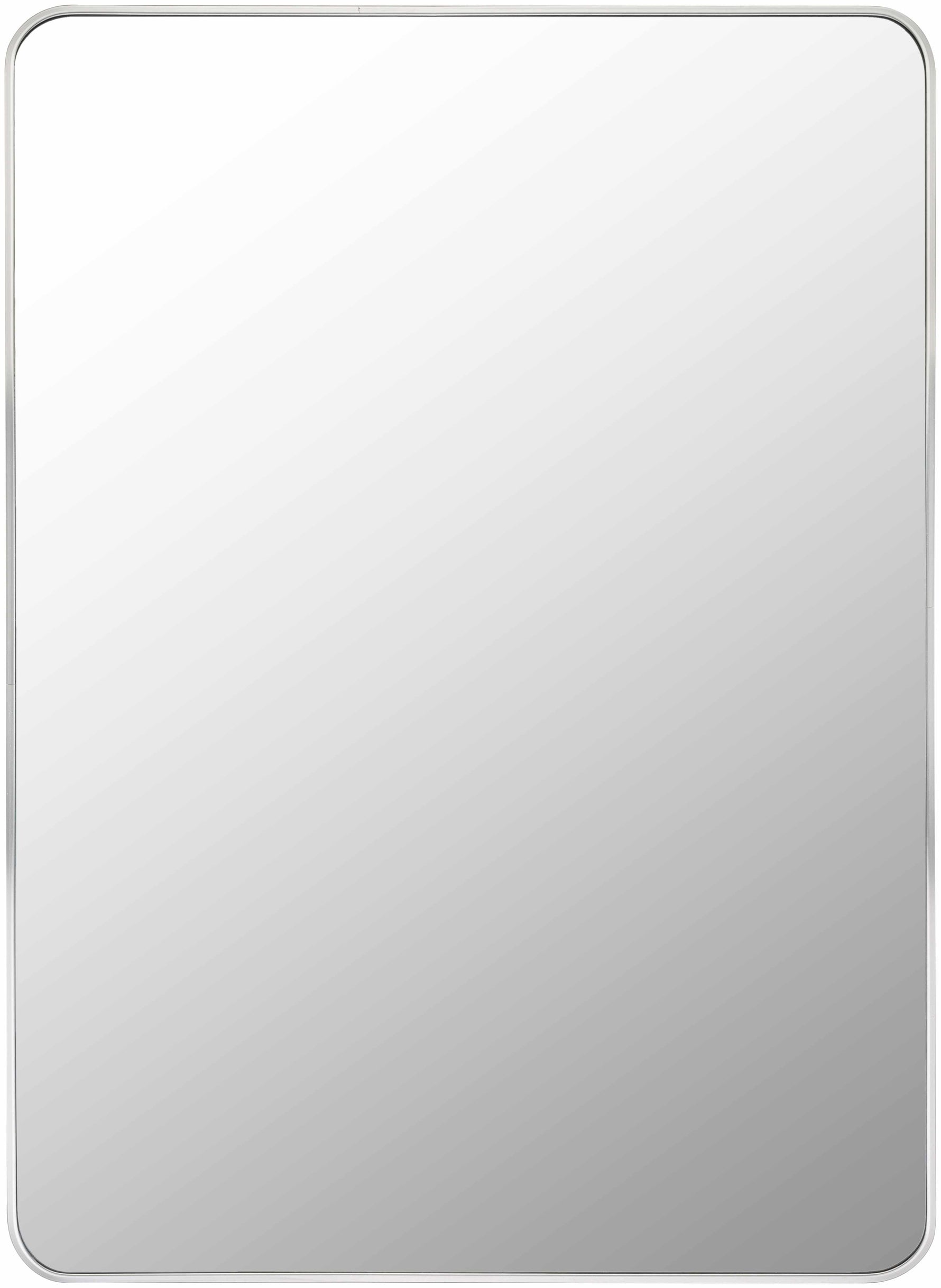 Sustinente Silver Gray Carved Mirror