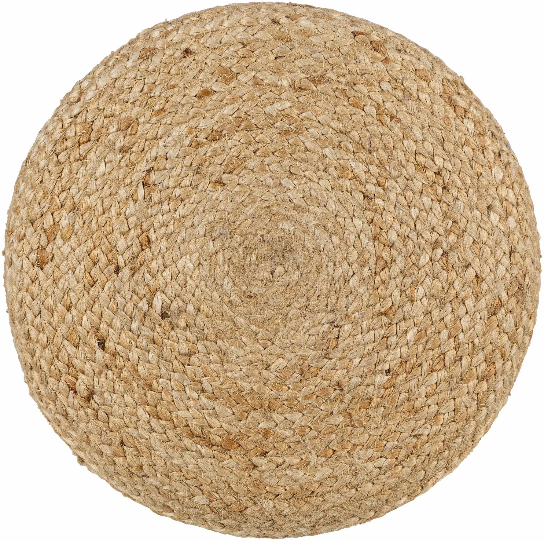 Tagaytay Natural Wood Stool Ottoman - Clearance