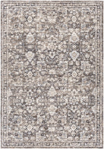 Talihina Brown Luxe Damask Rug