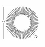 Tarvin Mirror - Clearance