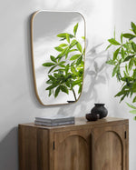 Texcaltic Gold Carved Mirror