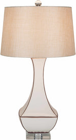 Tuka Tan Ceramic Table Lamp - Clearance