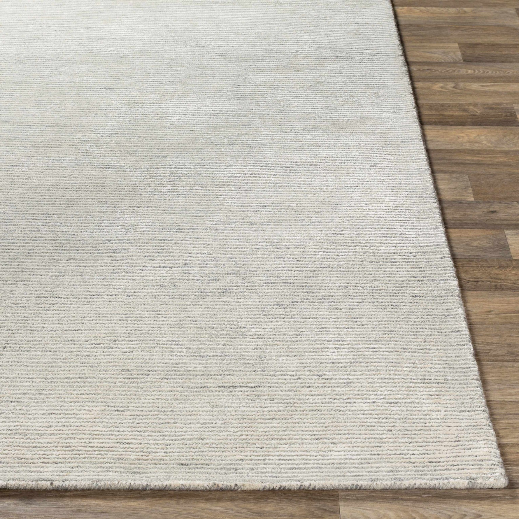Orcas Hand Tufted Wool-Blend Rug - Aqua - Clearance
