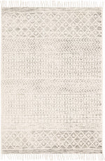 Valyermo Beige Hand Woven Cotton Rug - Clearance