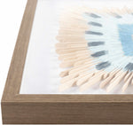 Yenice Natural Wood Geometric Wall Art Set Of Two - Clearance
